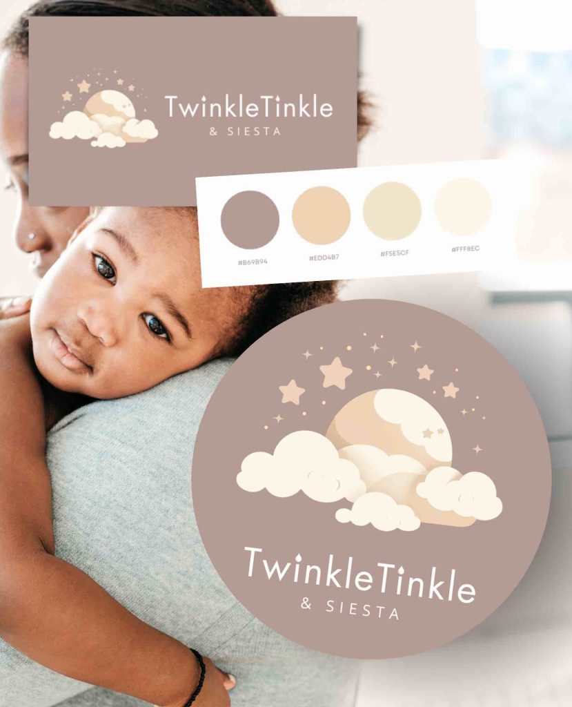 Portfolio | Logo & Branding for Sleep Consultants | Twinkle Tinkle