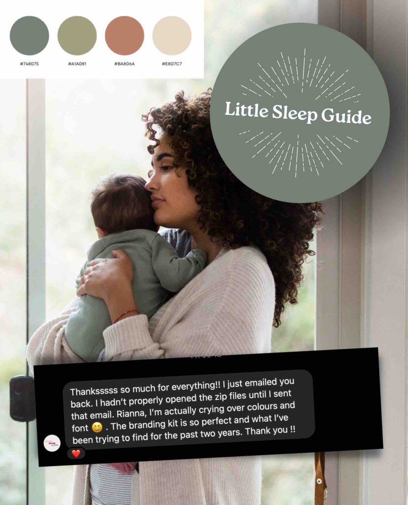 Portfolio | Logo & Branding for Sleep Consultants | Little Sleep Guide