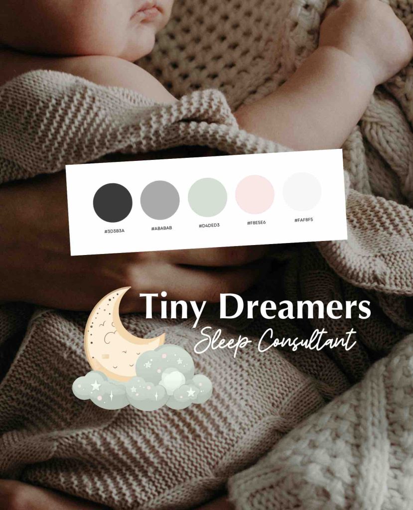 Portfolio | Logo & Branding for Sleep Consultants | Tiny Dreamers