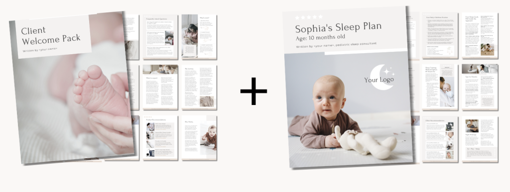 Client Welcome Pack - to blow your sleep consulting clients away