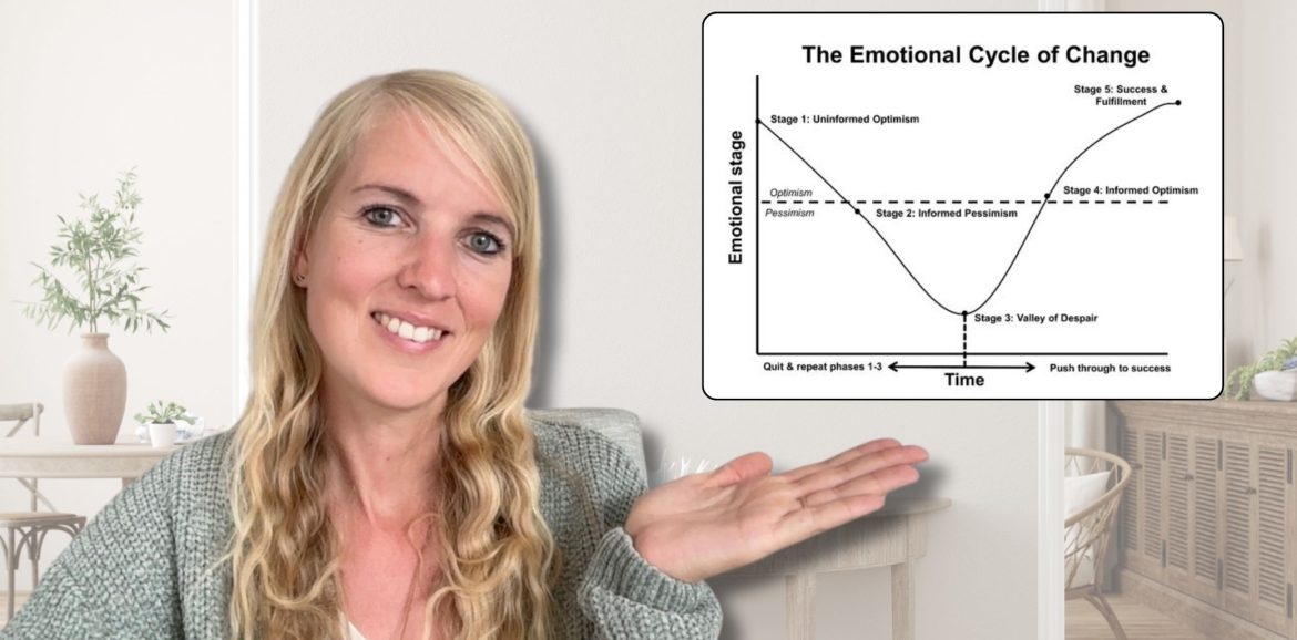 emotional cycle of change for sleep consultants