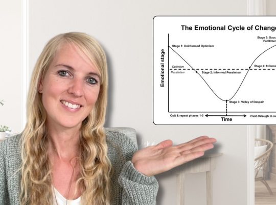 emotional cycle of change for sleep consultants