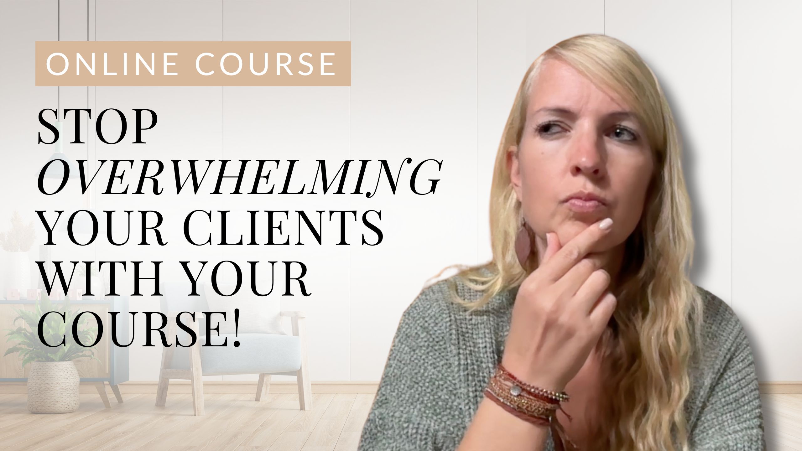 Stop doing this if you want to sell your online course as a sleep consultant